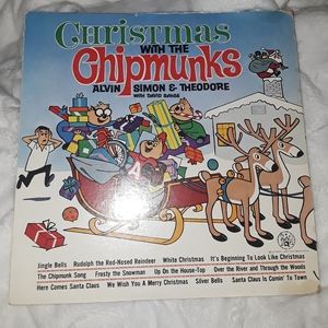 VTG 1963 Christmas with the Chipmunks Vinyl